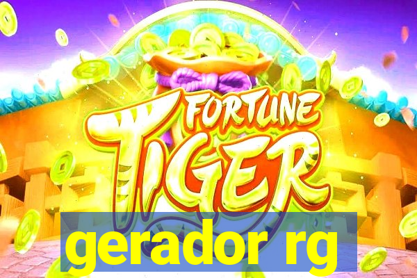 gerador rg
